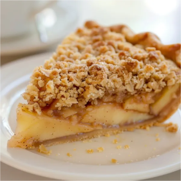 Apple Crumble Crust Pie 9 inch