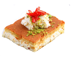 Lebanese Cheese Fine Filo Dough Kanafa