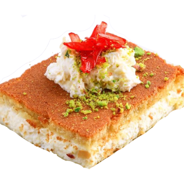 Lebanese Cheese Fine Filo Dough Kanafa