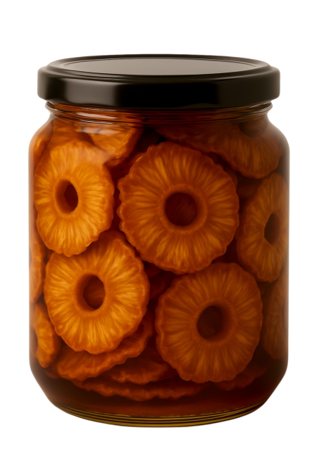 Pineapple Infused Honey with Freeze-Dried Pineapple 17oz